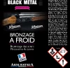 Bronzage noir ARMAESTRIA Black Metal, bronzage à froid des aciers carbone 250 ml