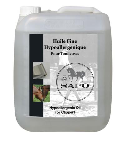 SAPO huile fine hypoallergénique pour tondeuses 5 litres
